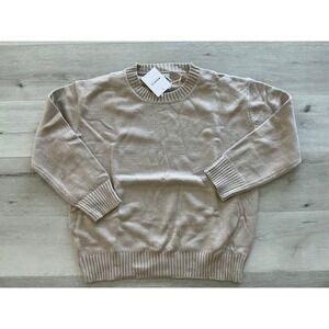 Miracle Sweater Beige M/L New With Tags